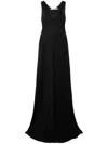 Christopher Esber Verna Lace-trimmed Maxi Dress In Black
