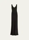 Christopher Esber Verna Lace Gown In Black