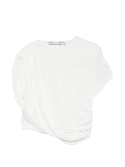 Christopher Esber Verve Draped Top In White