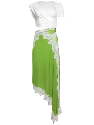 Christopher Esber Verve Dress In Green