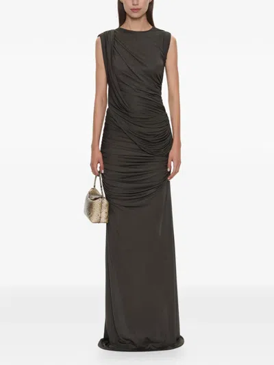 Christopher Esber Verve Kleid In Gray