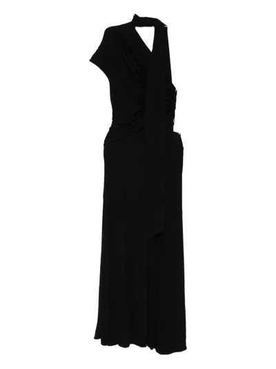 Christopher Esber Vienna Jersey Dress In Black