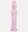 Christopher Esber Vivenda Draped Jersey Maxi Dress