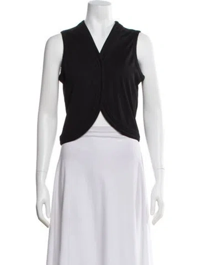 Pre-owned Christopher Esber V-neck Sleeveless Top W/ Tags In Black