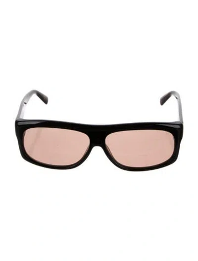 Pre-owned Christopher Esber Wayfarer Tinted Sunglasses In Brown