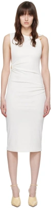 Christopher Esber Callisto Trinity Jersey Midi Dress In White