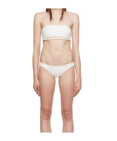 Christopher Esber White Seed Bikini