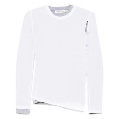 CHRISTOPHER ESBER WHITE SWEATERS