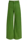 Christopher Esber Wide-leg Jeans In Green