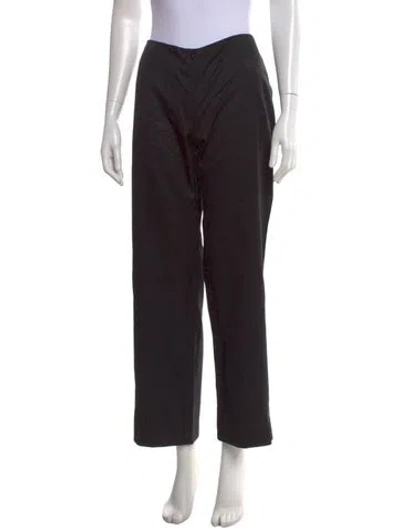 Pre-owned Christopher Esber Wide Leg Pants In Black