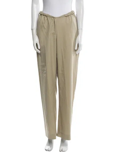 Pre-owned Christopher Esber Wide Leg Pants In Neutral
