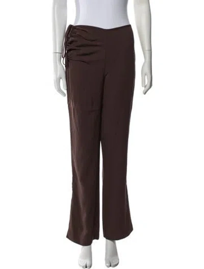 Pre-owned Christopher Esber Wide Leg Pants W/ Tags In Brown