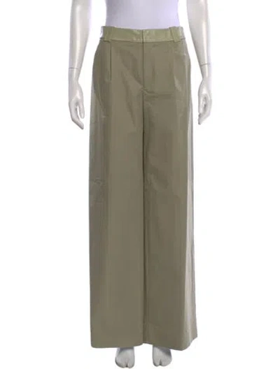 Pre-owned Christopher Esber Wide Leg Pants W/ Tags In Green