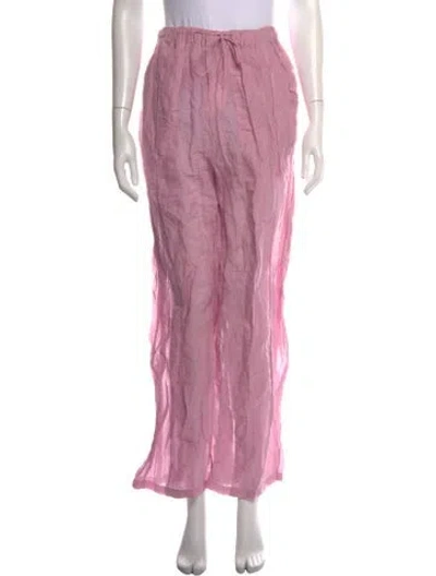 Pre-owned Christopher Esber Wide Leg Pants W/ Tags In Pink