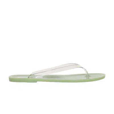 Pre-owned Christopher Esber Wmns Jo Flip Flop 'cucumber Clear' | Green | Women's Size 36