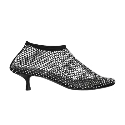 Pre-owned Christopher Esber Wmns Minette Crystal Micro Heel Pump 'black' | Women's Size 38