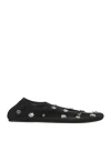 Christopher Esber Woman Ballet Flats Black Size 6 Leather, Textile Fibers In Black