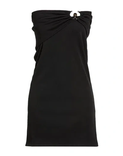 Christopher Esber Woman Mini Dress Black Size 6 Polyester, Elastane