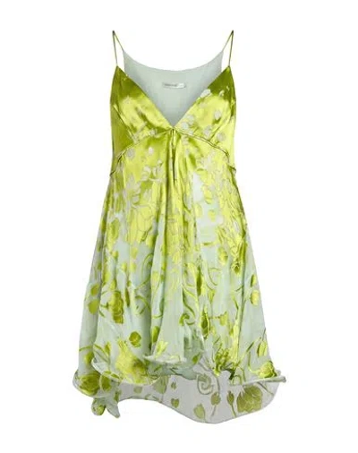 Christopher Esber Woman Mini Dress Sky Blue Size 6 Viscose, Silk