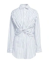 Christopher Esber Tempest Twisted Cotton Mini Dress In White