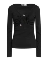 Christopher Esber Black Callisto Gathered Cut-out Top In Black