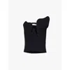 Christopher Esber Salacia Strapless Top In Black