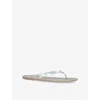Christopher Esber Jo Flip Flops In White