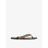 Christopher Esber Jo Flip Flops In Brown