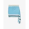 Christopher Esber Straccio Knitted Extension Drape Mini Skirt