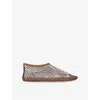 Christopher Esber Womens Tan Minette Mesh Ballet Flats Eur 36 / 3 Uk In Brown