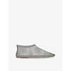 Christopher Esber Mesh Minette Ballet Flats In Gray