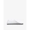 Christopher Esber Minette Embellished Mesh Ballet Flats In White