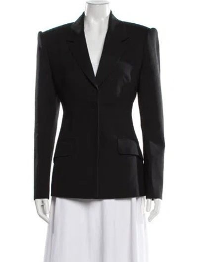 Pre-owned Christopher Esber Wool Blazer In Black