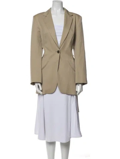 Pre-owned Christopher Esber Wool Blazer In Neutral