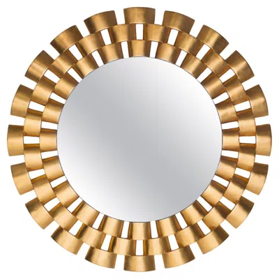 Pre-owned Christopher Guy Gourmette Mirror By , Singapore, Indonesia, Circa 2000 In Brown