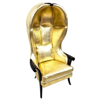 Pre-owned Christopher Guy Morgins Porters Chair In Brown