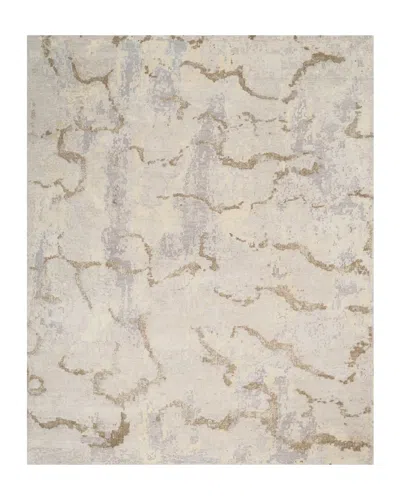 Christopher Guy Tranquilite Hand-knotted Rug, 10' X 14' In Tan/gold