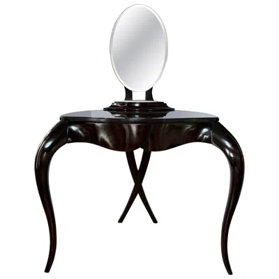 Pre-owned Christopher Guy Vanity Fair Dressing Table In Brown