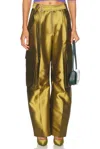 Christopher John Rogers Cargo Pant In Tobacco
