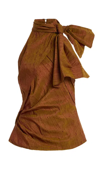 Christopher John Rogers Moda Operandi In Brown