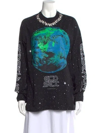 Pre-owned Christopher Kane 2020 Eco Sex Top In Black