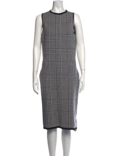 Pre-owned Christopher Kane Cashmere Knee-length Dress In Multicolor
