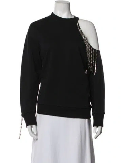 Pre-owned Christopher Kane Crew Neck Sweater In Black
