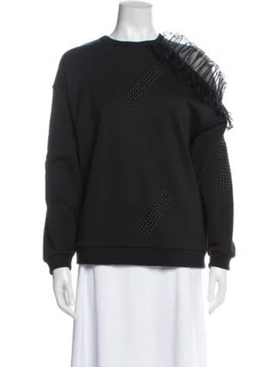 Pre-owned Christopher Kane Crew Neck Sweater In Gray