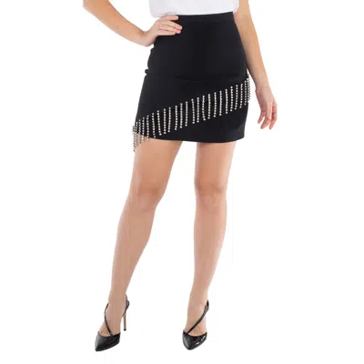 CHRISTOPHER KANE CRYSTAL CUPCHAIN MINI SKIRT, BRAND SIZE 38 (US SIZE 6)