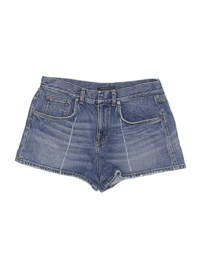Pre-owned Christopher Kane Denim Shorts In Blue