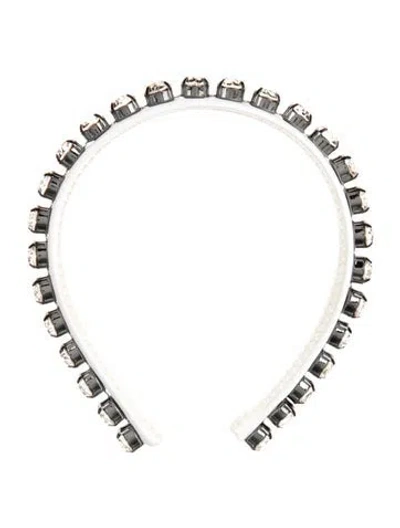 Pre-owned Christopher Kane Headband W/ Tags In White