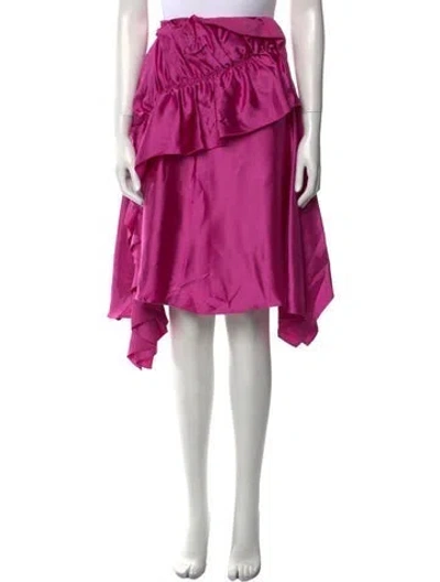Pre-owned Christopher Kane Knee-length Skirt In Pink