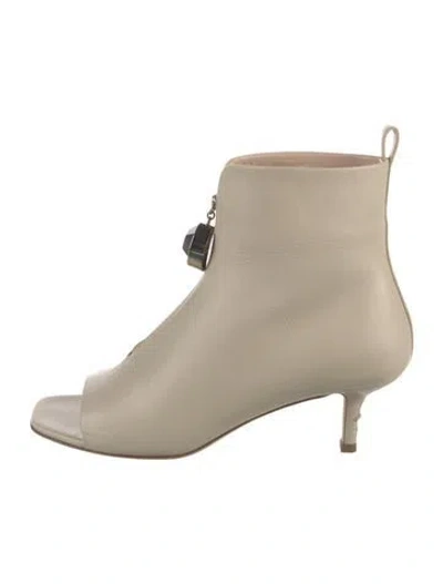Pre-owned Christopher Kane Leather Boots In Neutrals
