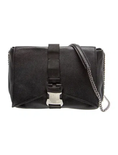 Pre-owned Christopher Kane Leather Crossbody Bag In Black